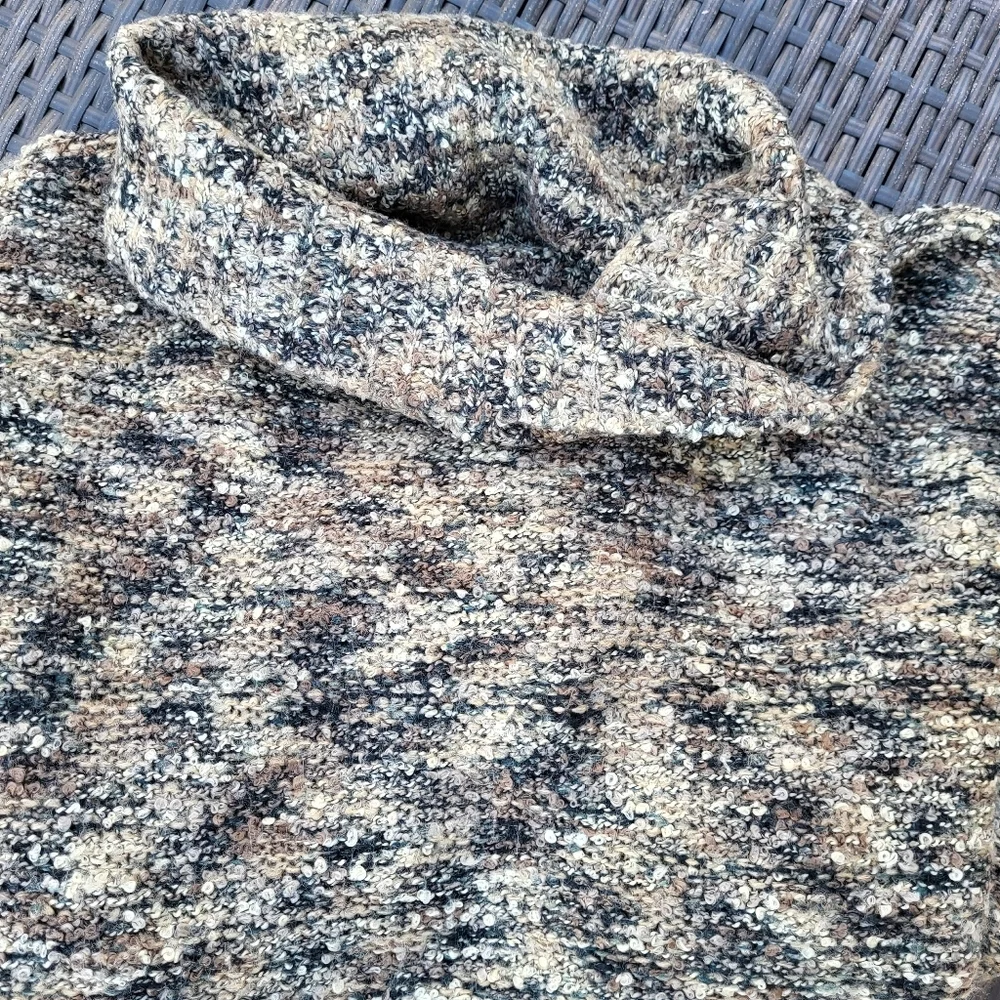 Browns/creams/ cowl neck sweater - Picture 5 of 5